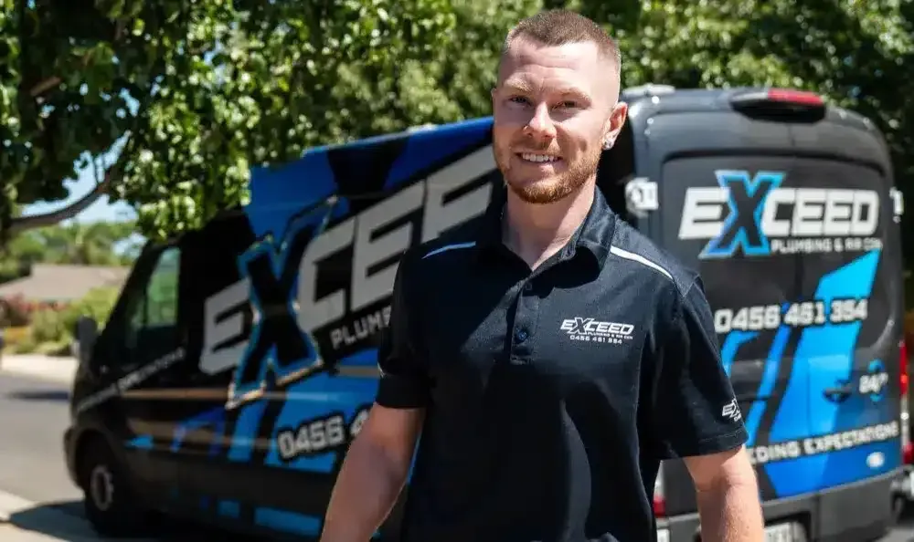 Local Salisbury Plain plumber with the service van — Pipe Relining in Salisbury Plain